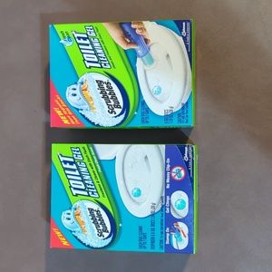 S C Johnson Scrubbing Bubbles Dispenser and 12 Gel Discs Boxes are Unopened